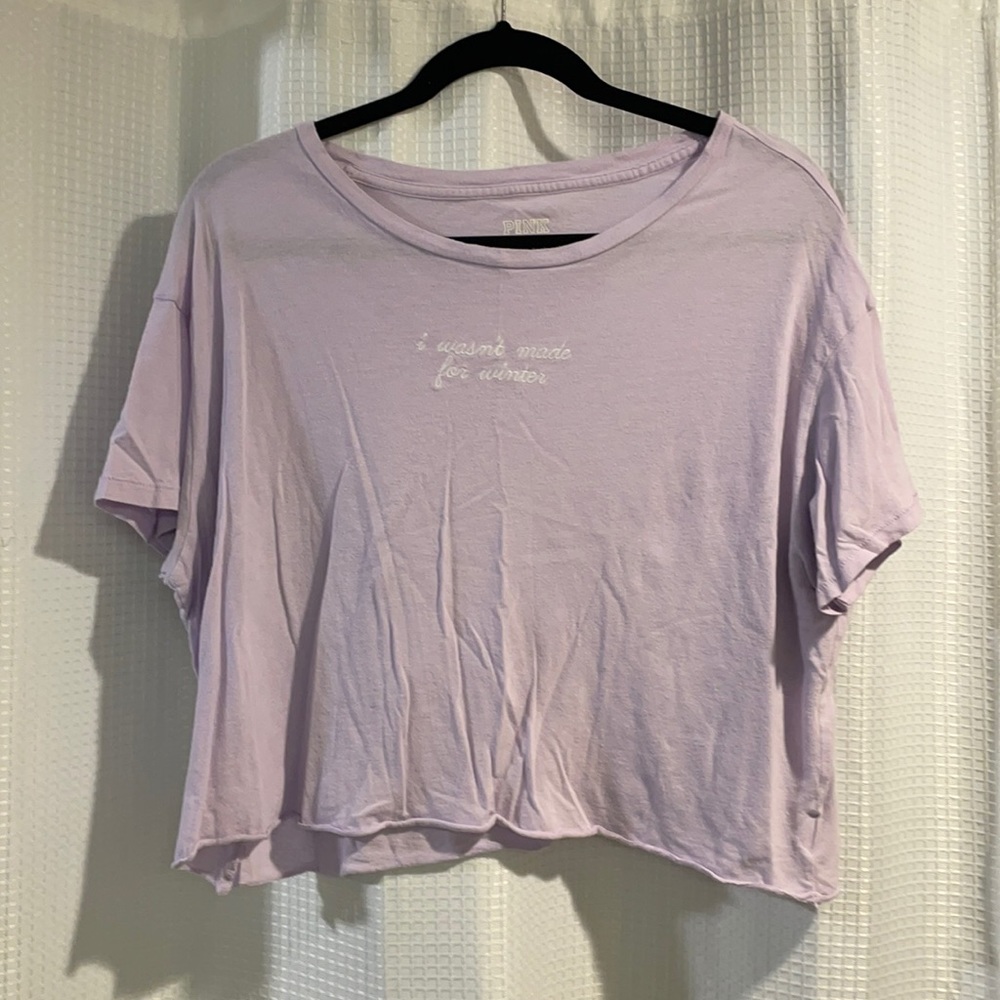 PINK Crop Top